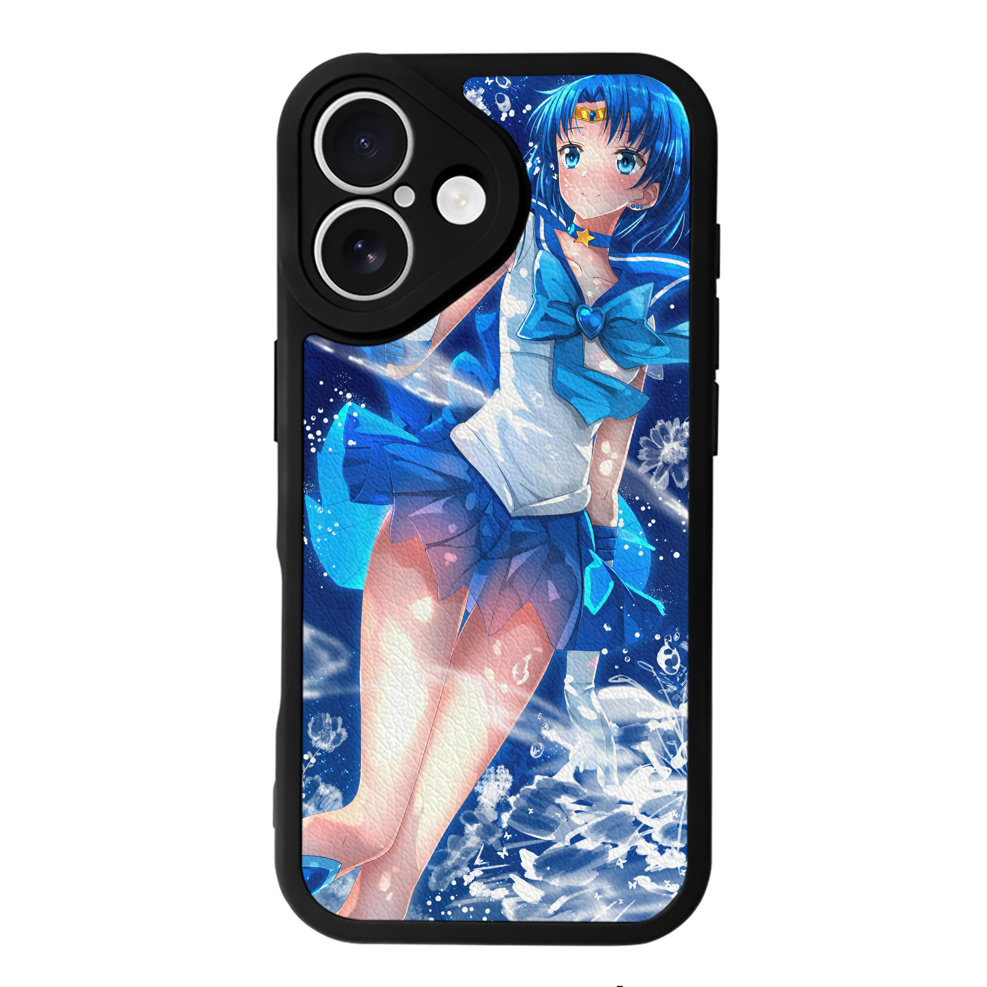 （画像用） 美少女戦士セーラームーン Sailor Moon 【iPhone 16シリーズ対応】シリコンスマホケース（レザー調） 材質：シリコン